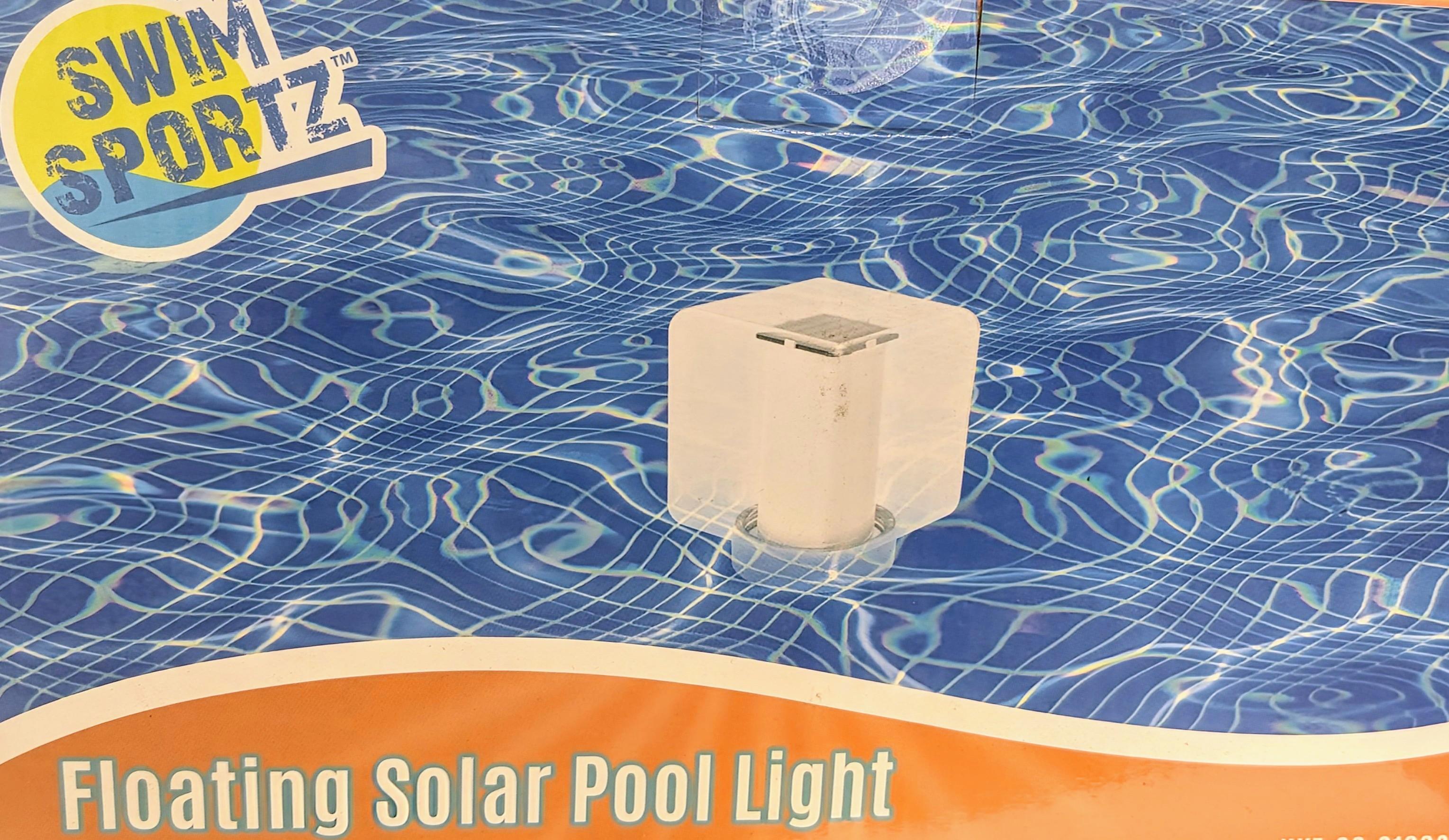 Swimsportz Floating Solar Pool Light Swimsportz Floating Solar Pool Light